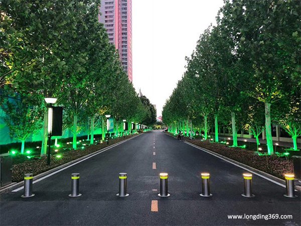 液壓升降柱道路封閉